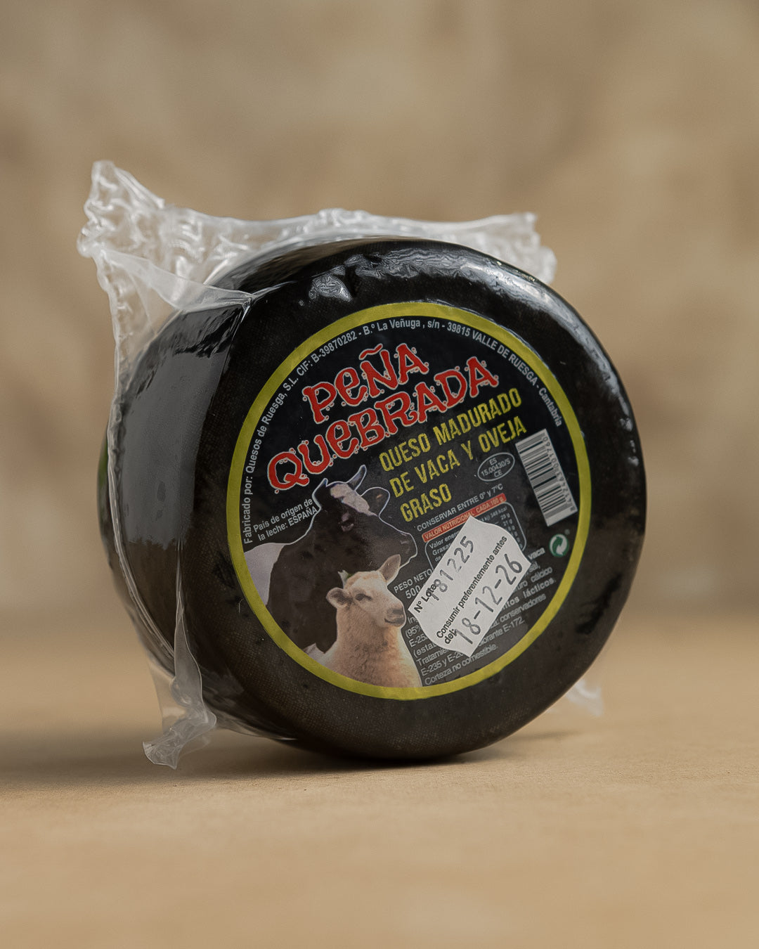 Queso Madurado de Vaca y Oveja - Peña Quebrada