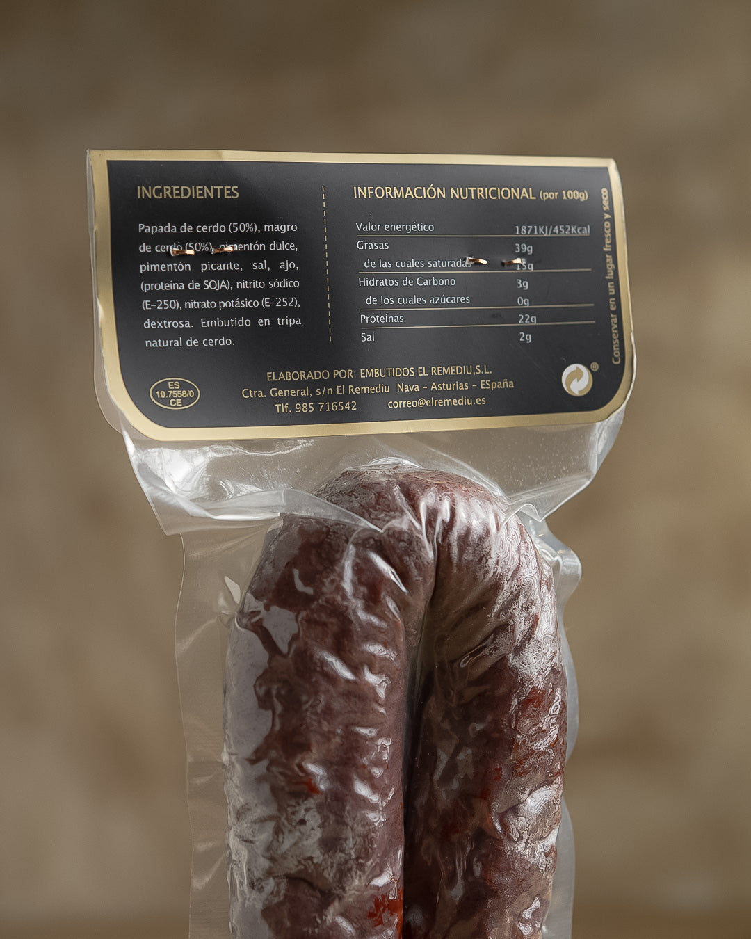 Longaniza Asturiana