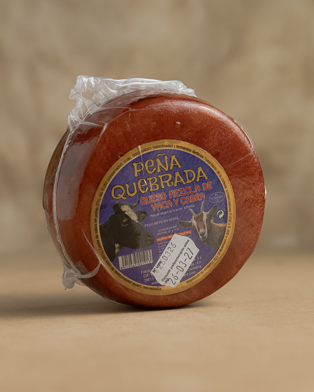 Queso Mezcla de Vaca y Cabra - Peña Quebrada