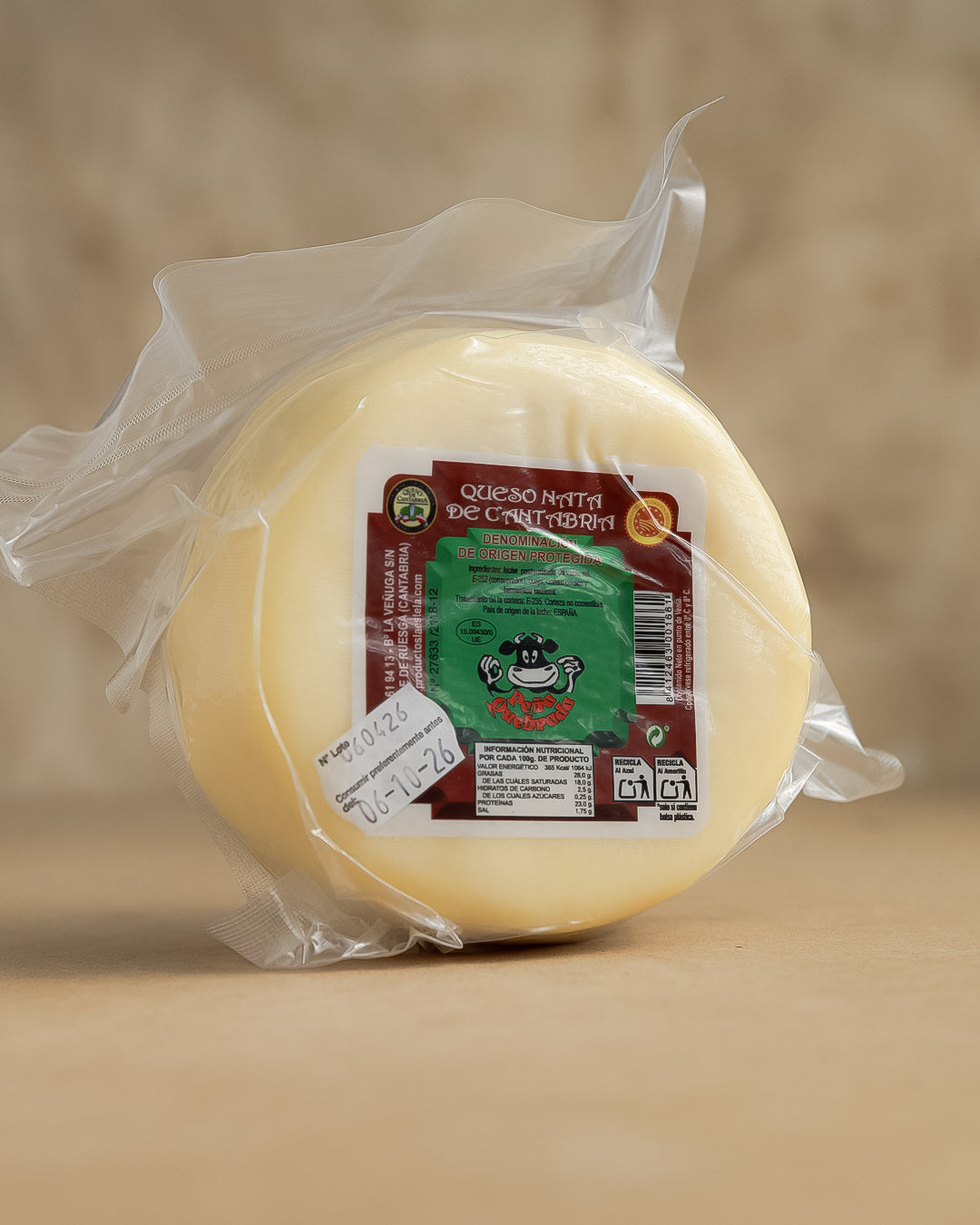 Queso Nata de Cantabria - Peña Quebrada