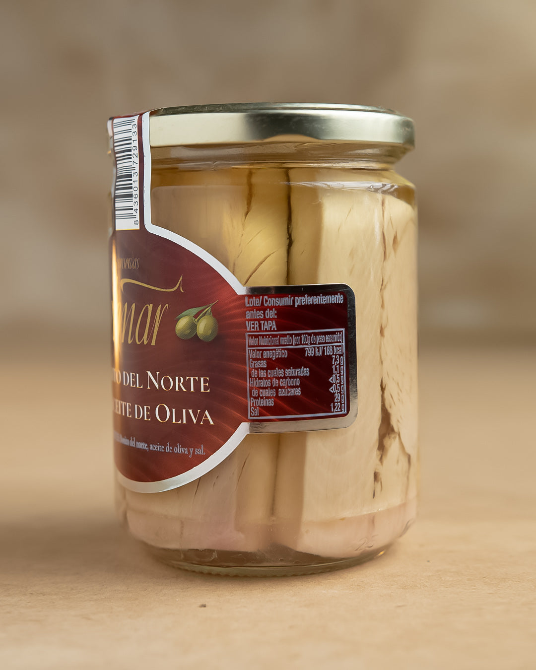 Bonito del Norte en Aceite de Oliva - Conservas Velmar 450 ml