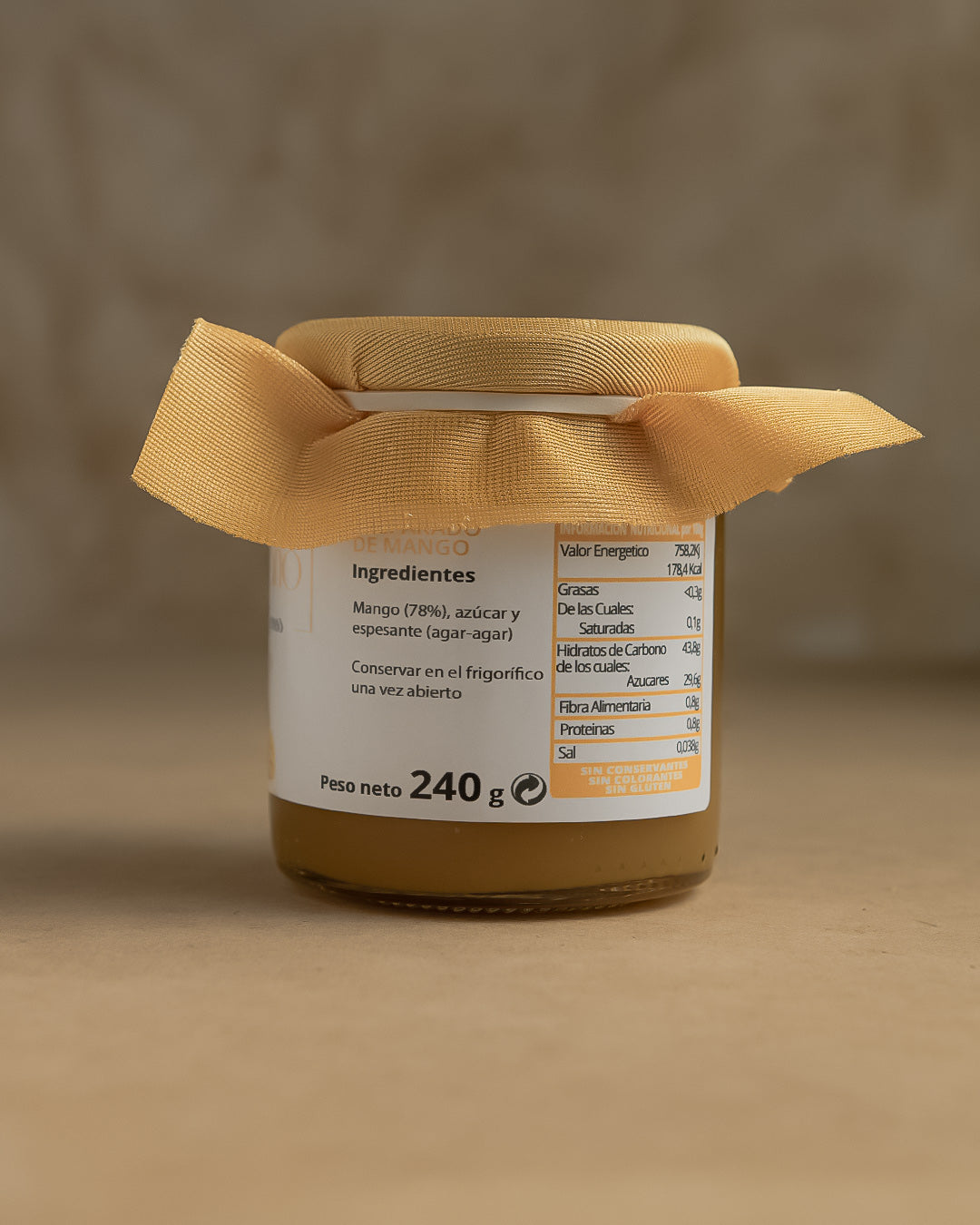 Mermelada Artesanal de Mango - El Ermitaño 240 g