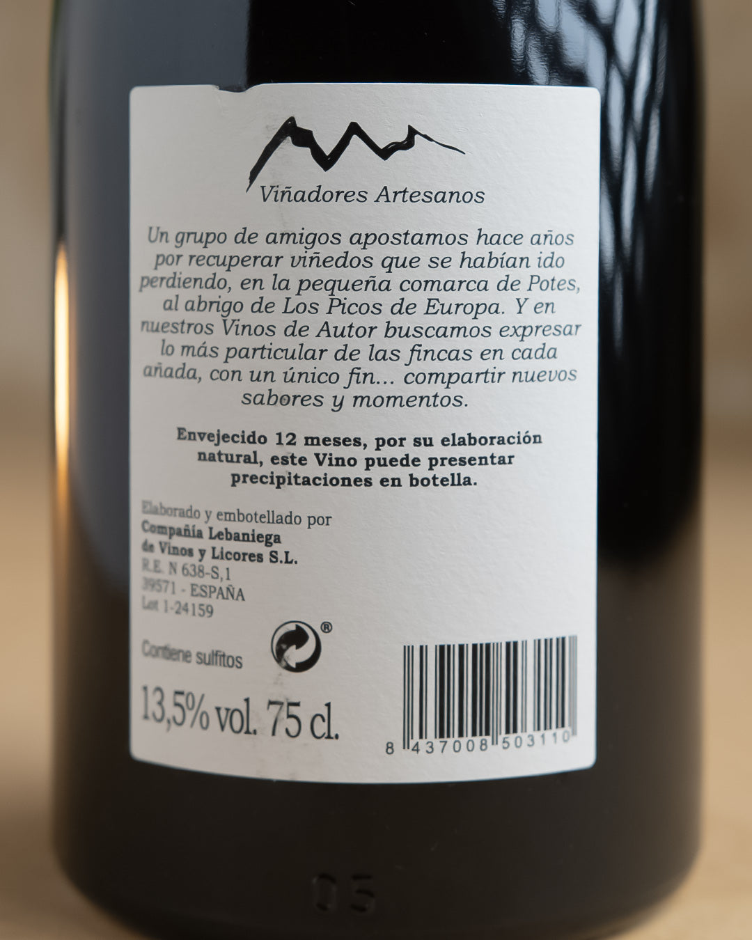 Vino Tinto Finca Morillas - Picos de Cabariezo 75 cl