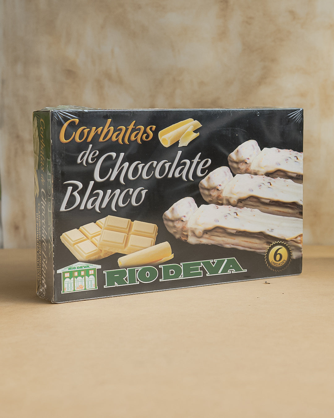 Corbatas de Chocolate Blanco - Rio Deva 300g