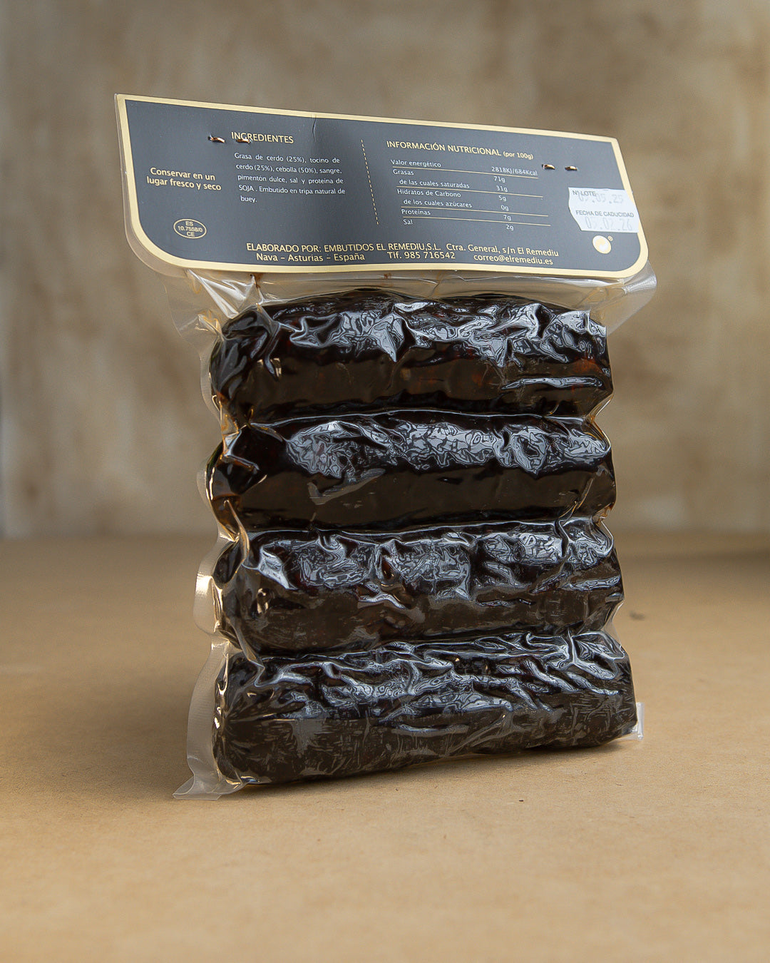 Morcilla Asturiana - El Remediu 4 Un.
