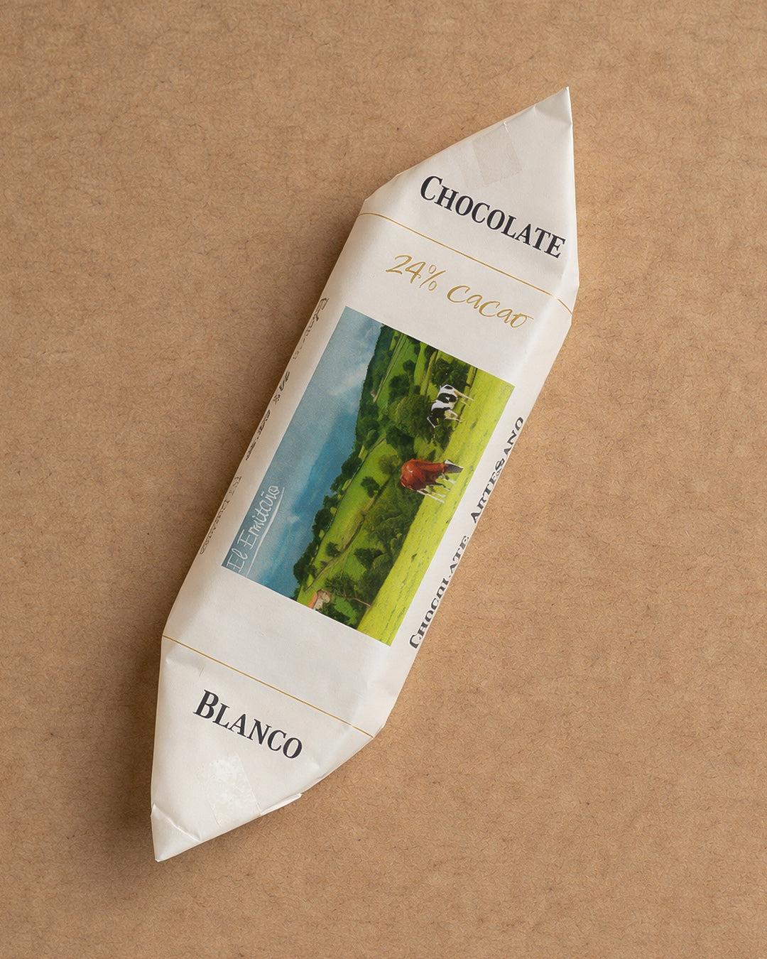 Chocolate Blanco 24% Cacao - El Ermitaño 200g