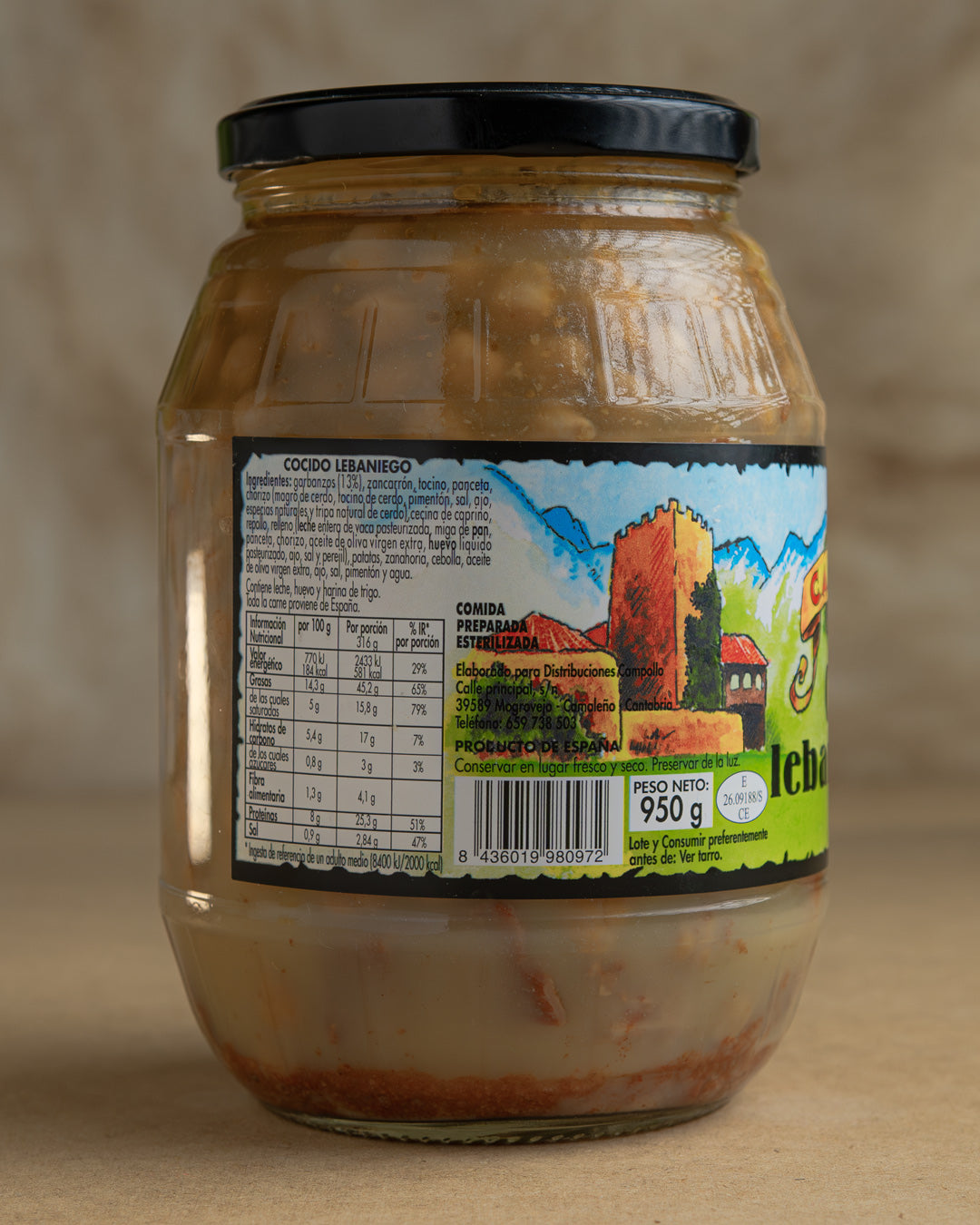 Cocido Lebaniego - Campollo 950g