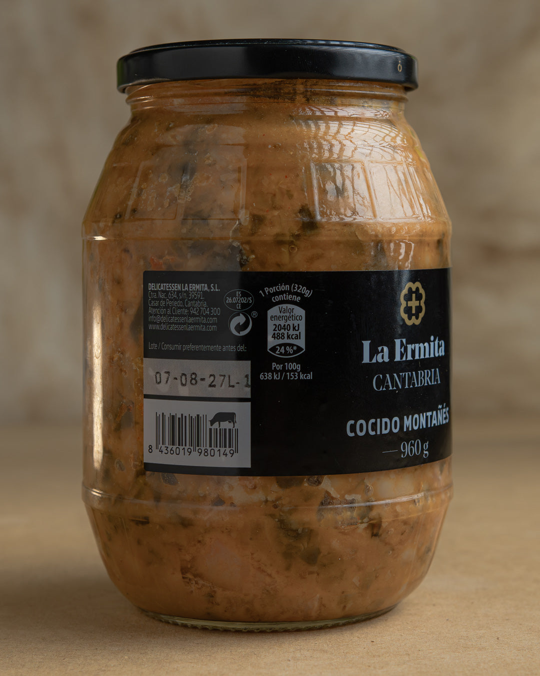 Cocido Montañes - La Ermita 950g