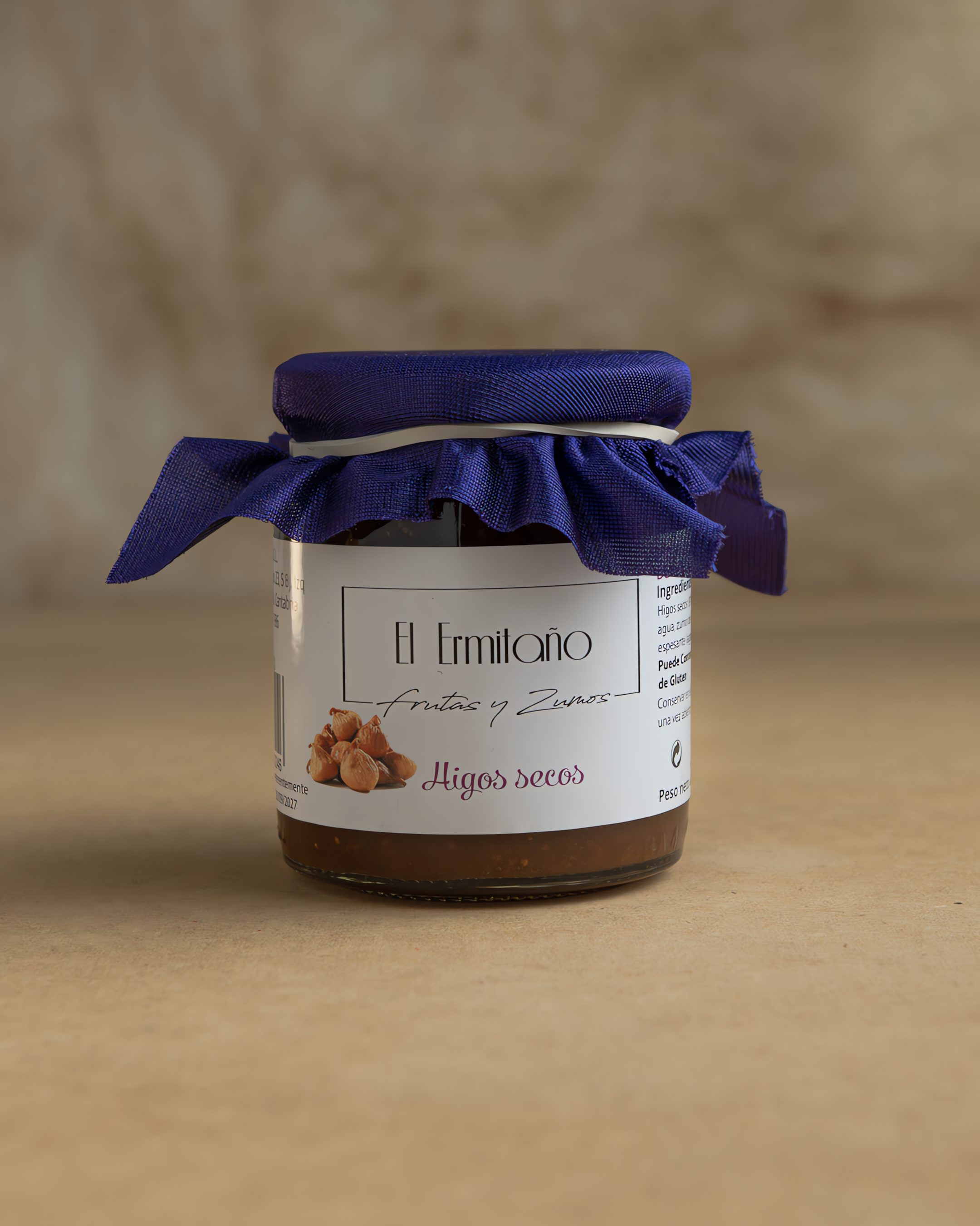 Mermelada Artesanal de Higos Secos 240 g