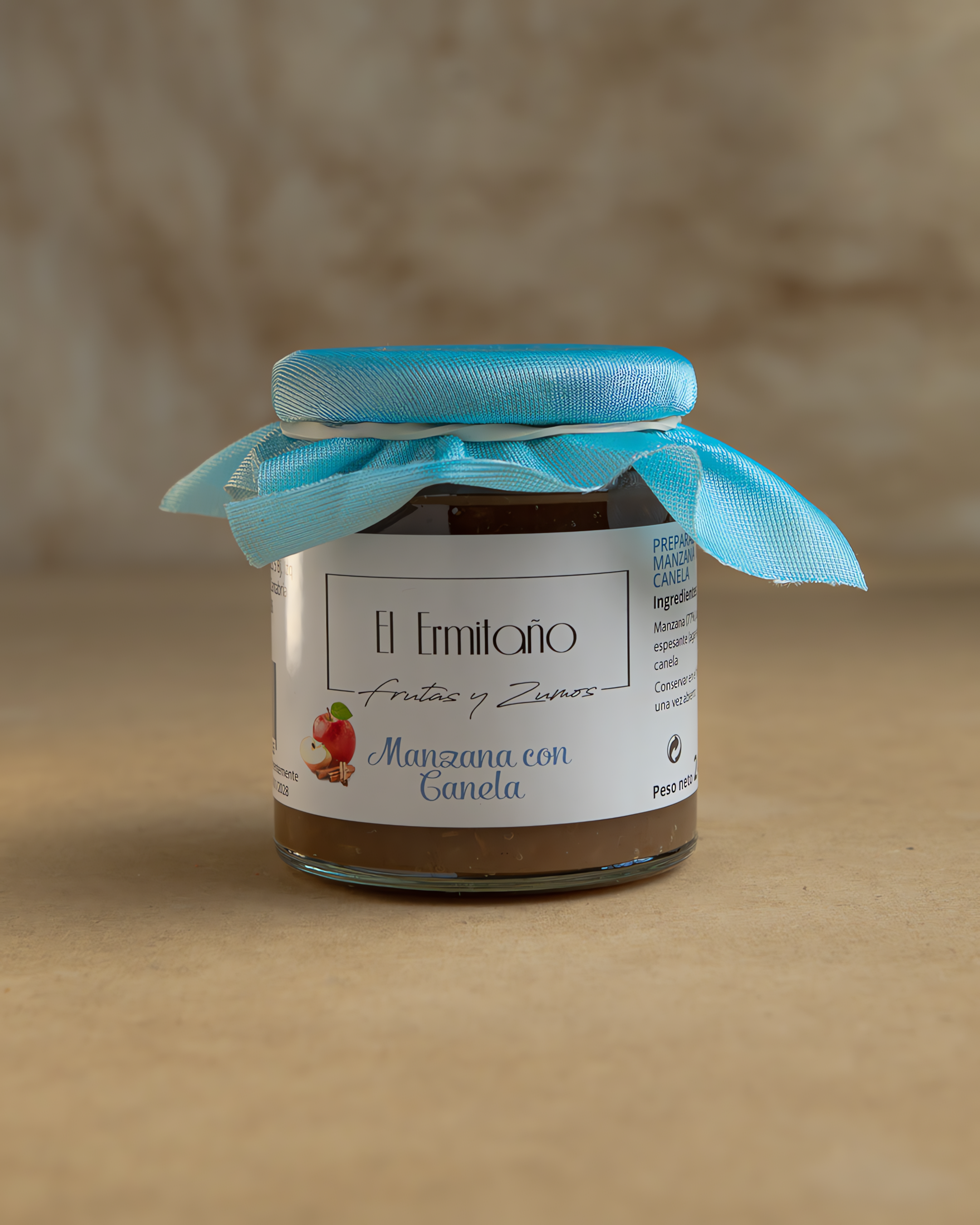 Mermelada Artesanal de Manzana con Canela 240 g