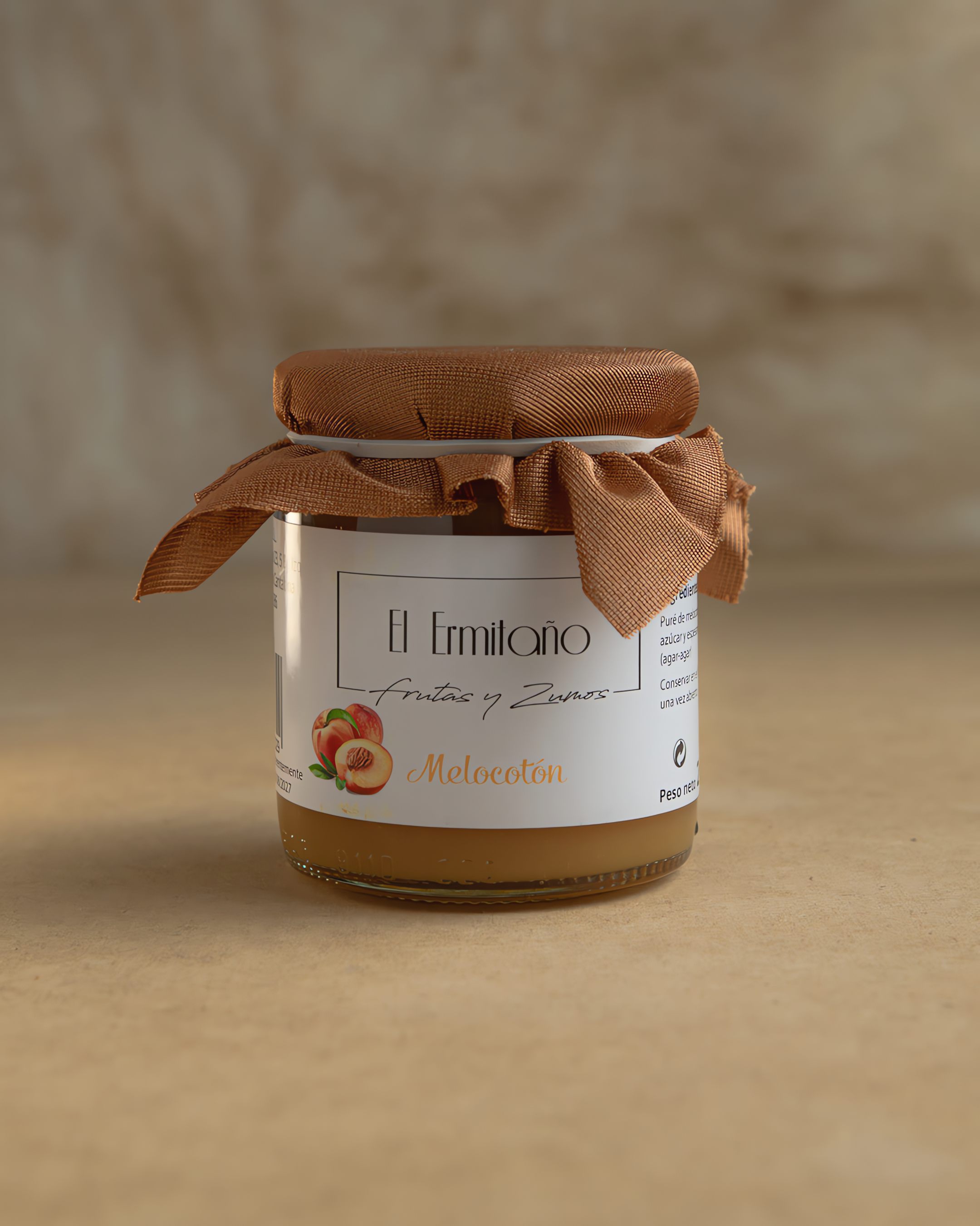 Mermelada Artesanal de Melocotón 240 g