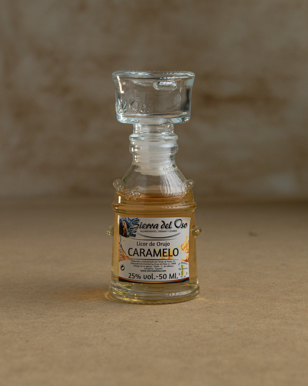 Licor de Orujo con Caramelo Sierra del Oso - 50ml