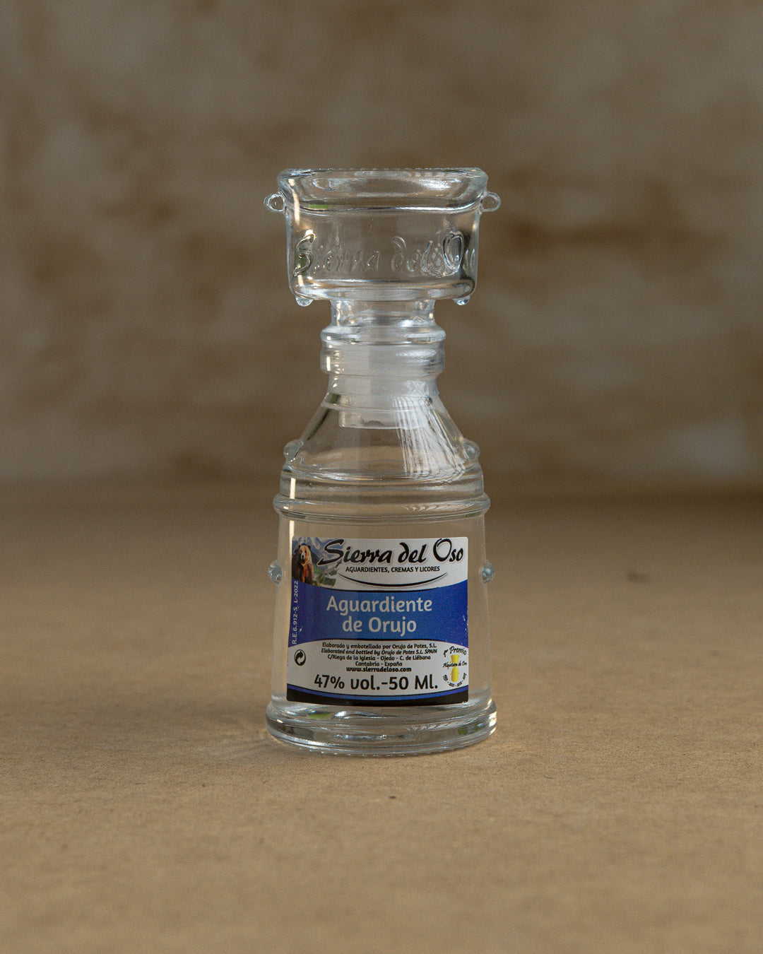 Aguardiente de Orujo Sierra del Oso - 50ml