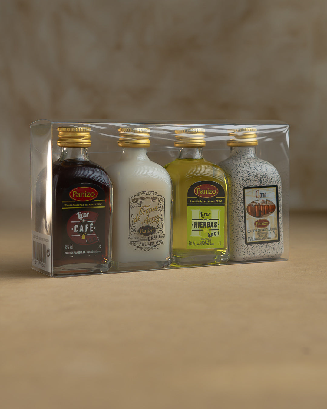 Pack Degustación de Licores Panizo - 4 Miniaturas 5cl