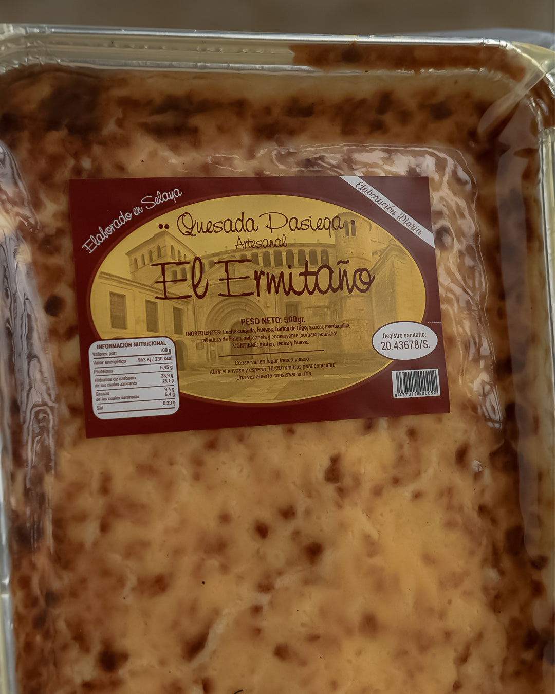 Quesada Pasiega Artesanal-El Ermitañ
