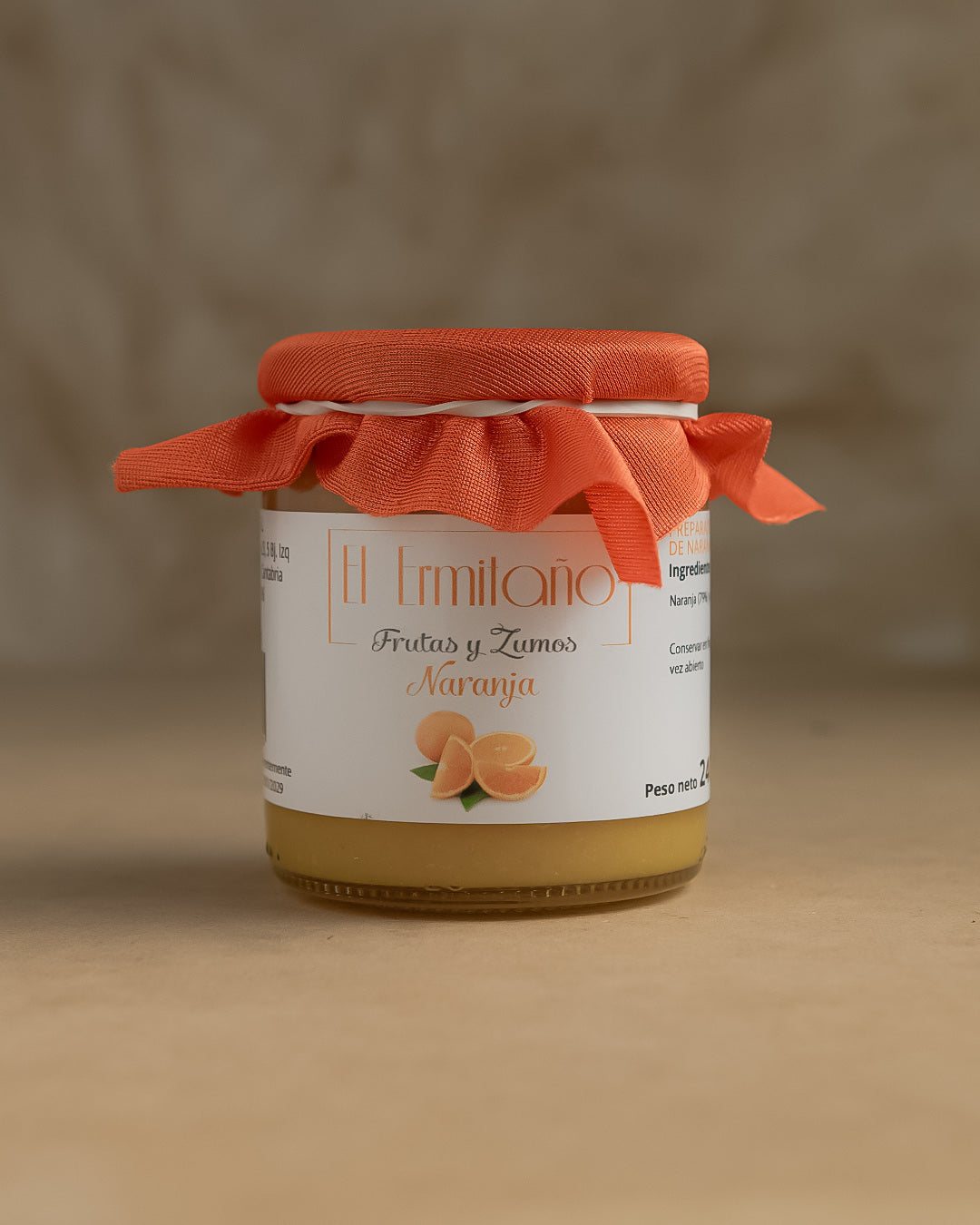 Mermelada Artesanal de Naranja - El Ermitaño 240 g