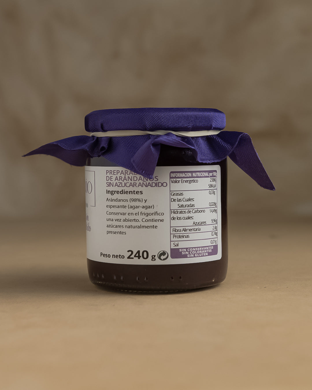 Mermelada Artesanal de Pera al Vino Tinto - El Ermitaño 240 g