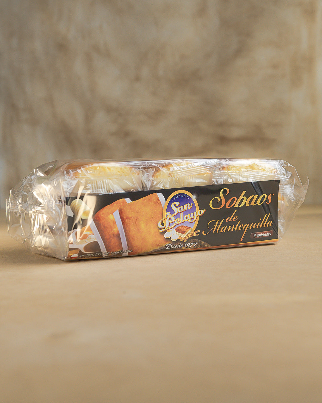 Sobaos de Mantequilla 9un - San Pelayo 380g