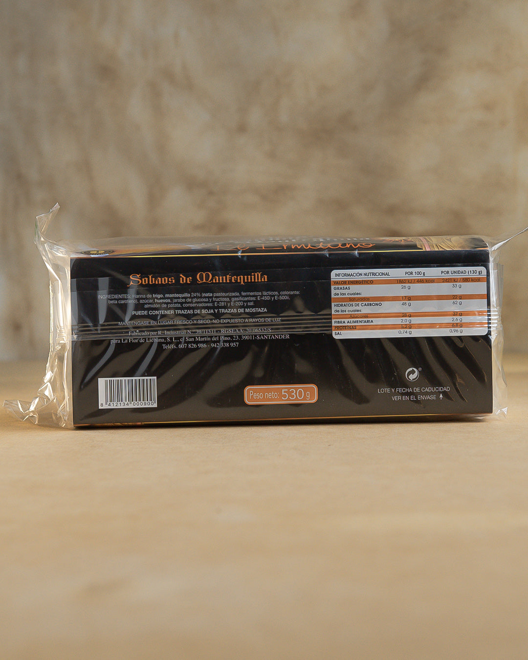 Sobaos de Mantequilla 4un - El Ermitaño 530g