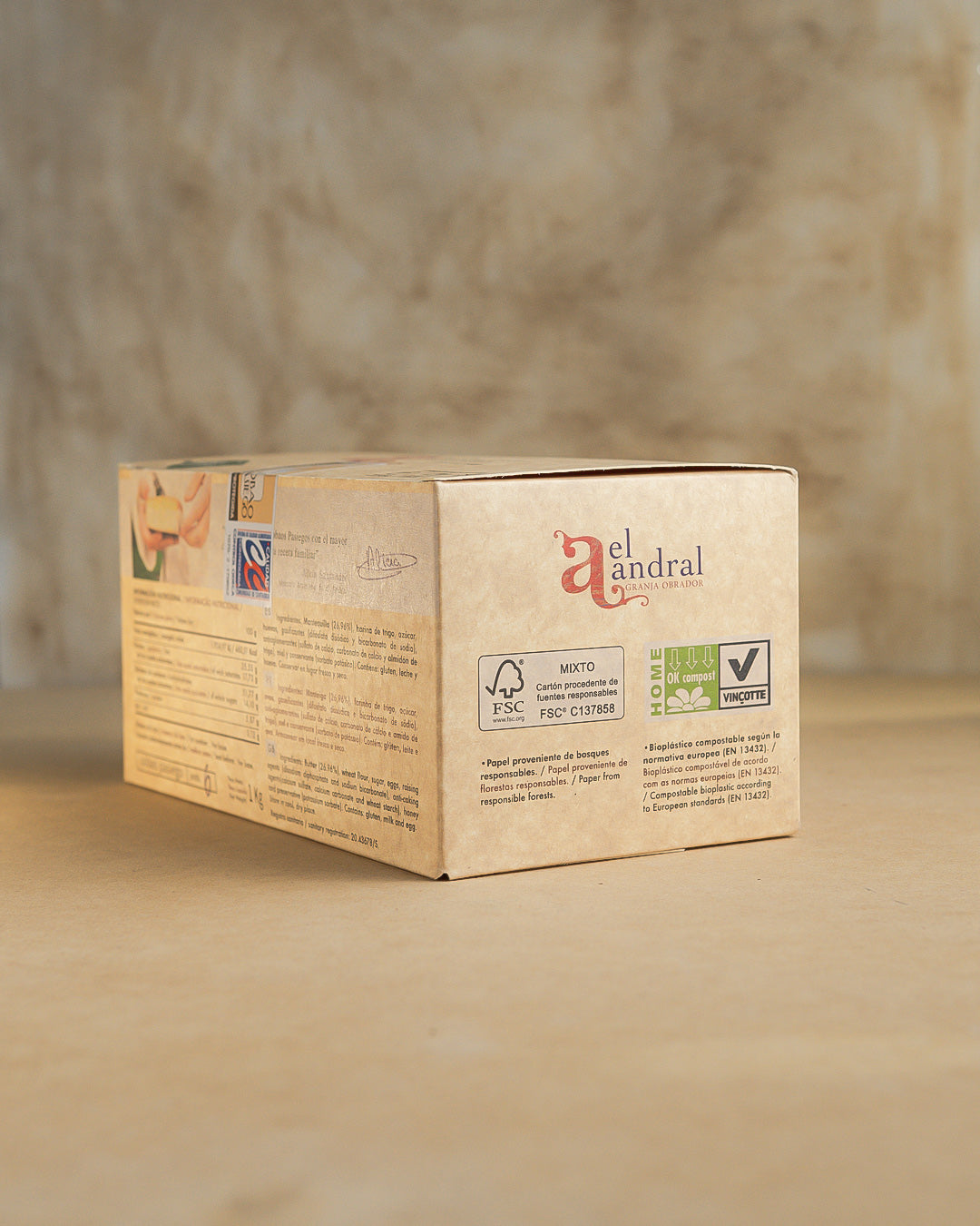 Sobao Pasiego 6un - El Andral 1kg