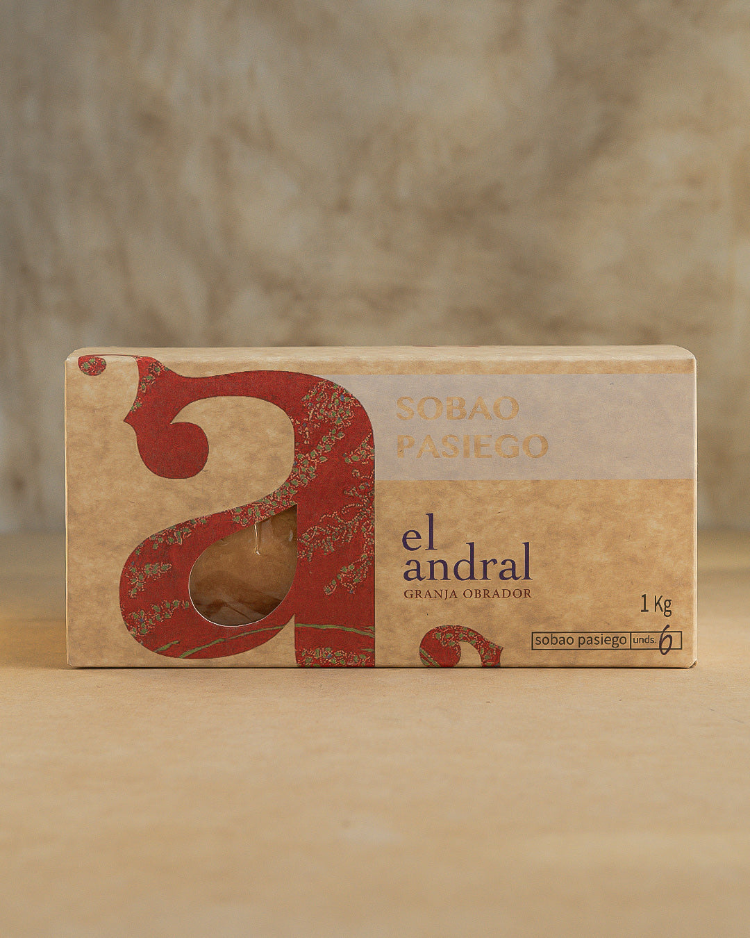 Sobao Pasiego 6un - El Andral 1kg
