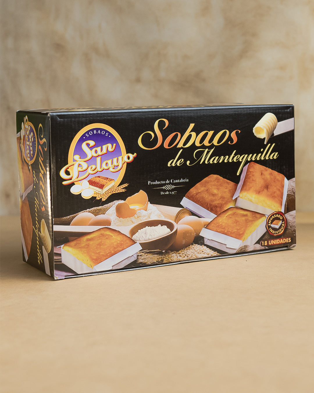 Sobaos de Mantequilla 18un - San Pelayo 760g