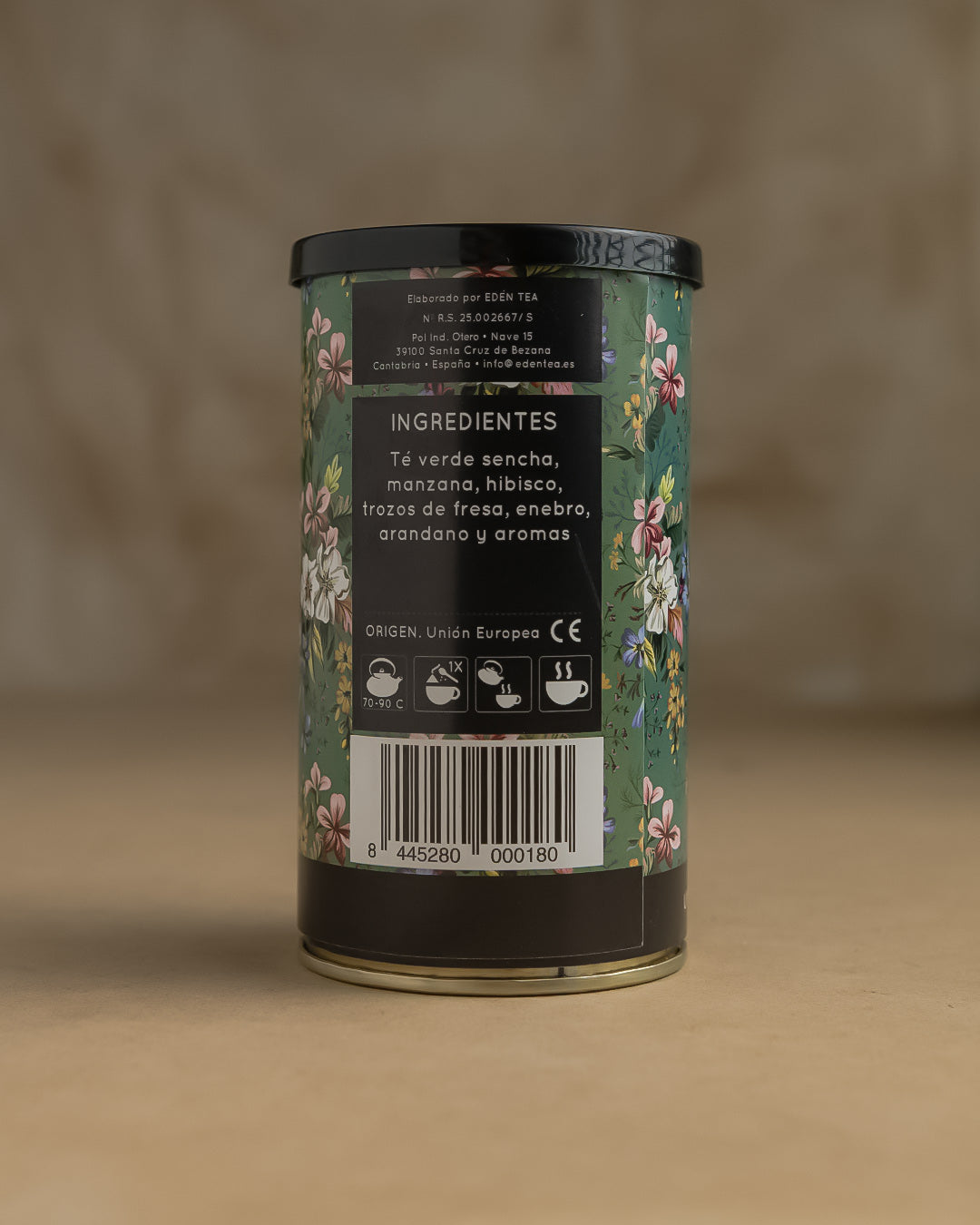 Té Verde Fresas Con Nata - Edén Tea