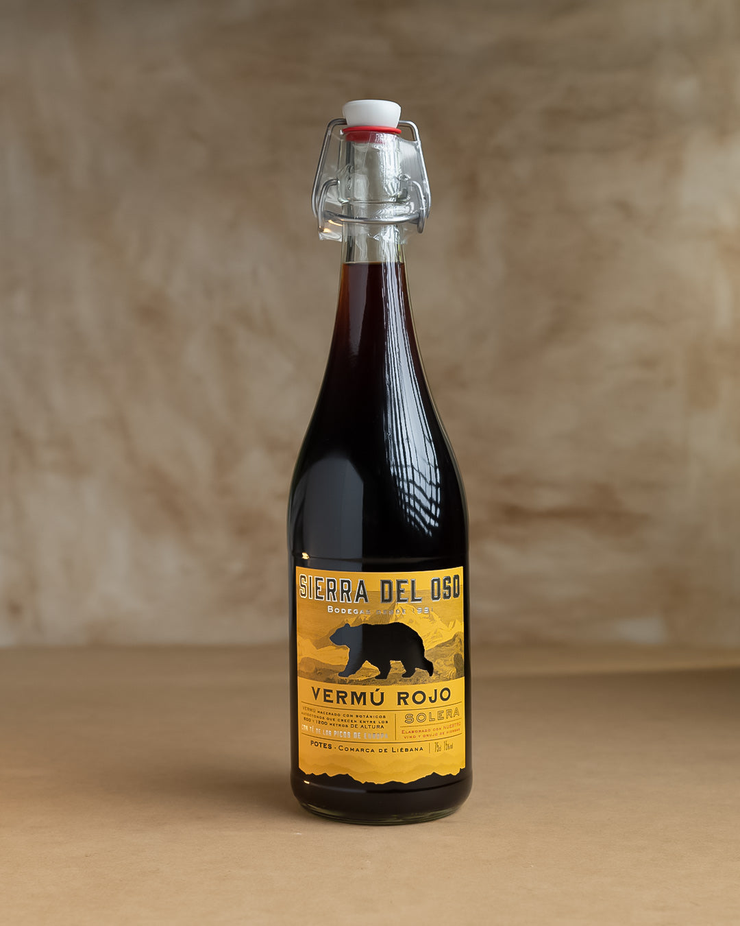 Vermú Rojo Solera - Sierra del Oso 75 cl