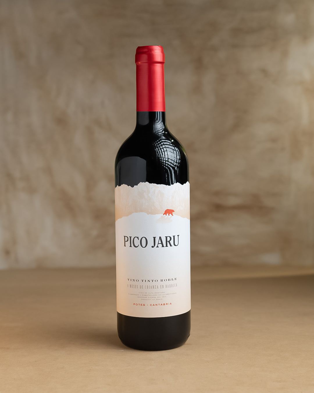 Vino Tinto Roble Pico Jaru - Sierra del Oso 75 cl