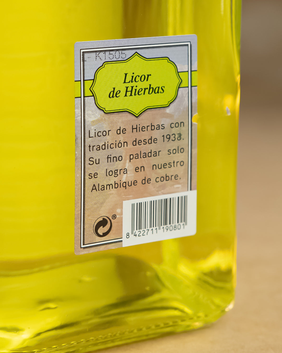 Licor de Hierbas - El Ermitaño 1 L
