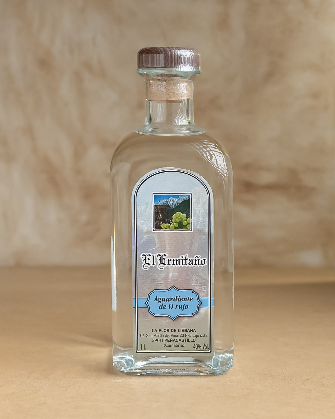 Aguardiente de Orujo - El Ermitaño 1 L