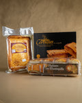 Kit Degustación Gastronomía Cántabra - Sobaos, Quesada pasiega y Corbatas