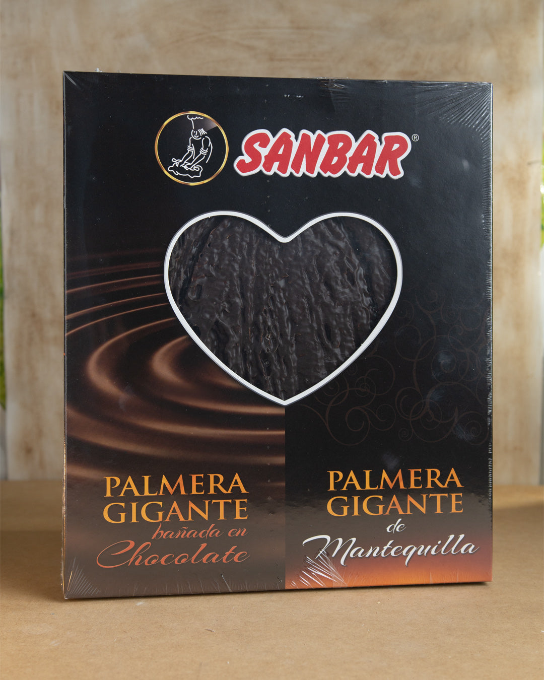 Palmera Gigante Bañada en Chocolate - Sanbar 390 g
